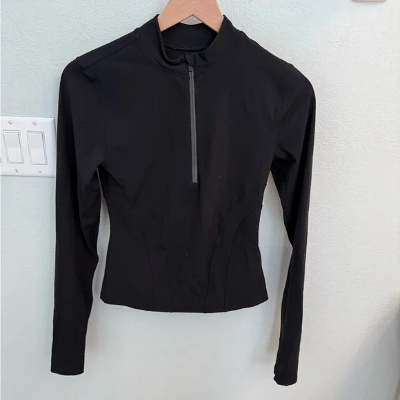 Lululemon black Luxtreme Running Half-Zip - Picture 2 of 9